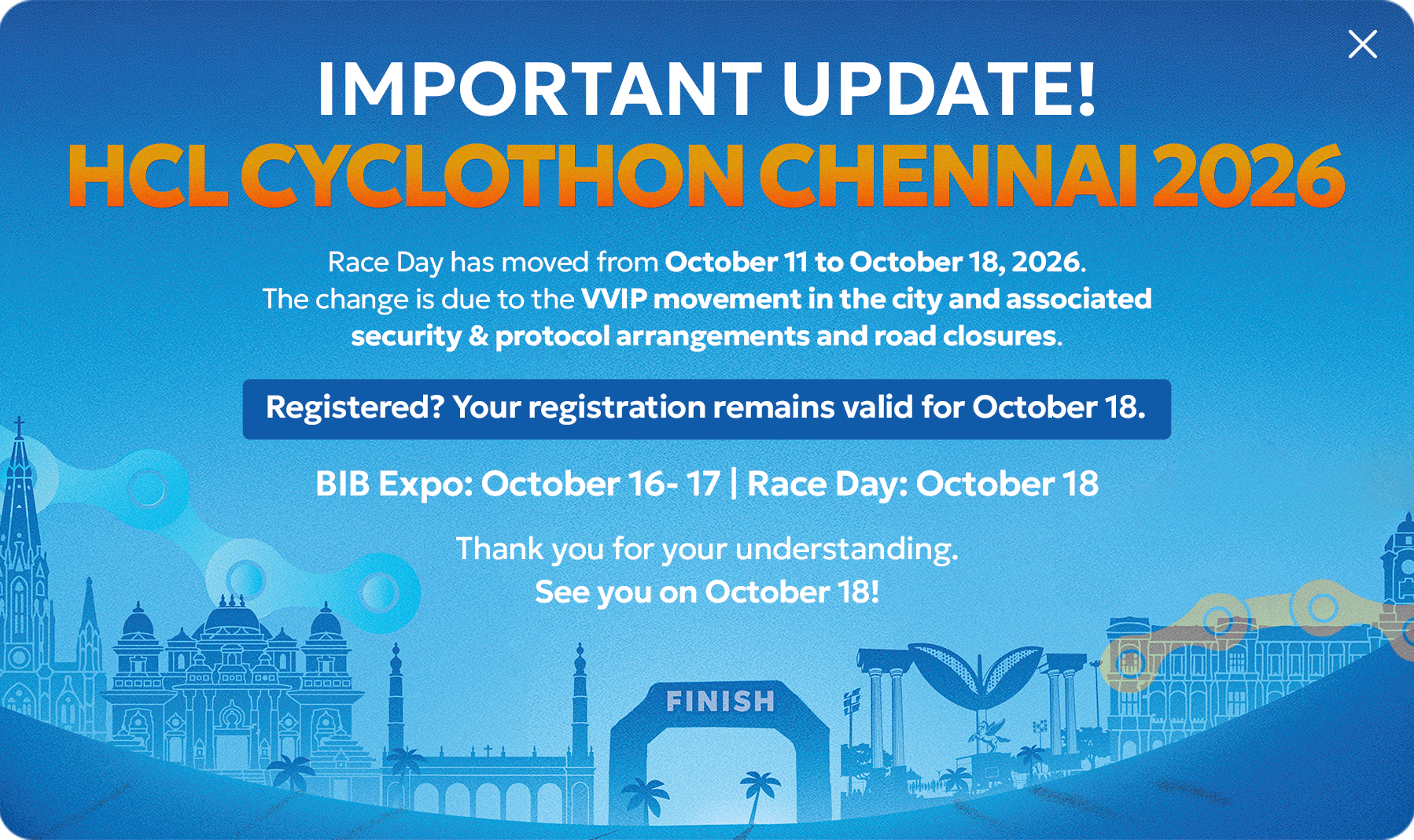 HCL Cyclothon — Register Now